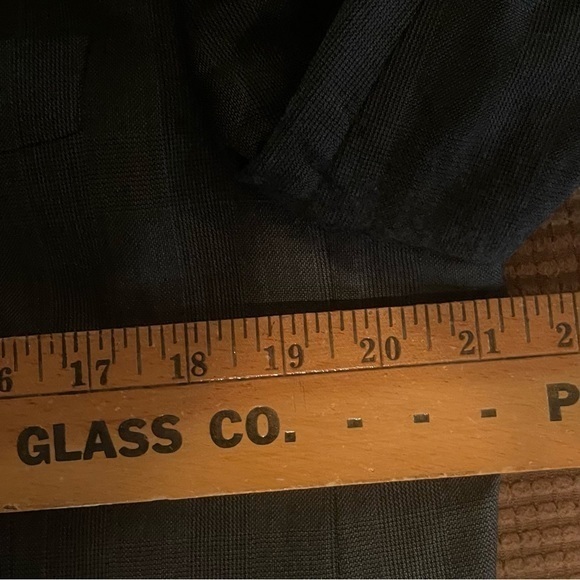 Burberry Men Dark Grey Stripe Blazer Size 40R EUC - Picture 11 of 13